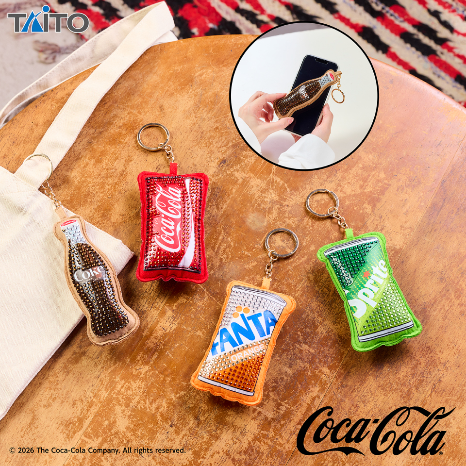 Coca-Cola　液晶クリーナーキーホルダー