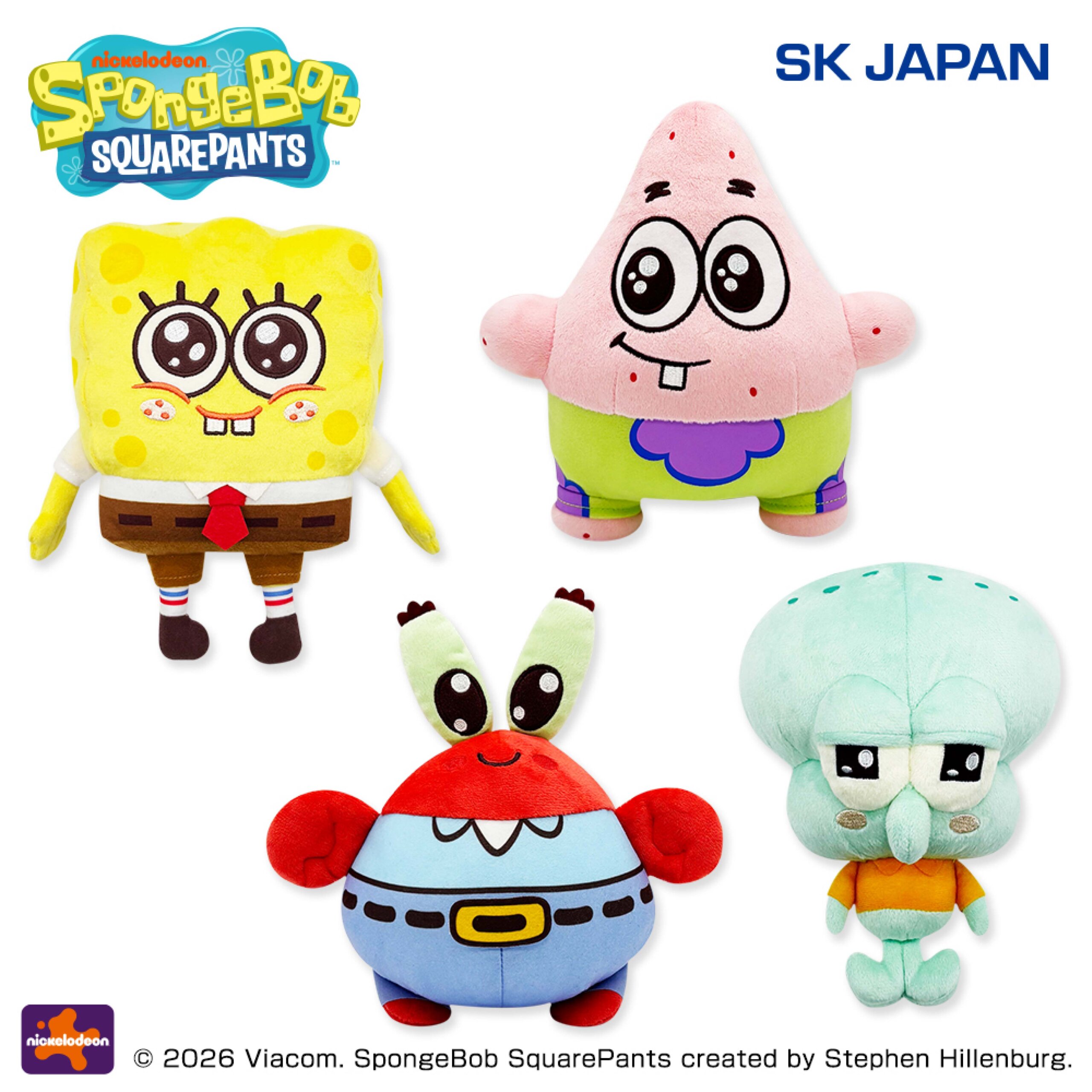 スポンジ・ボブ デフォルメぬいぐるみ2