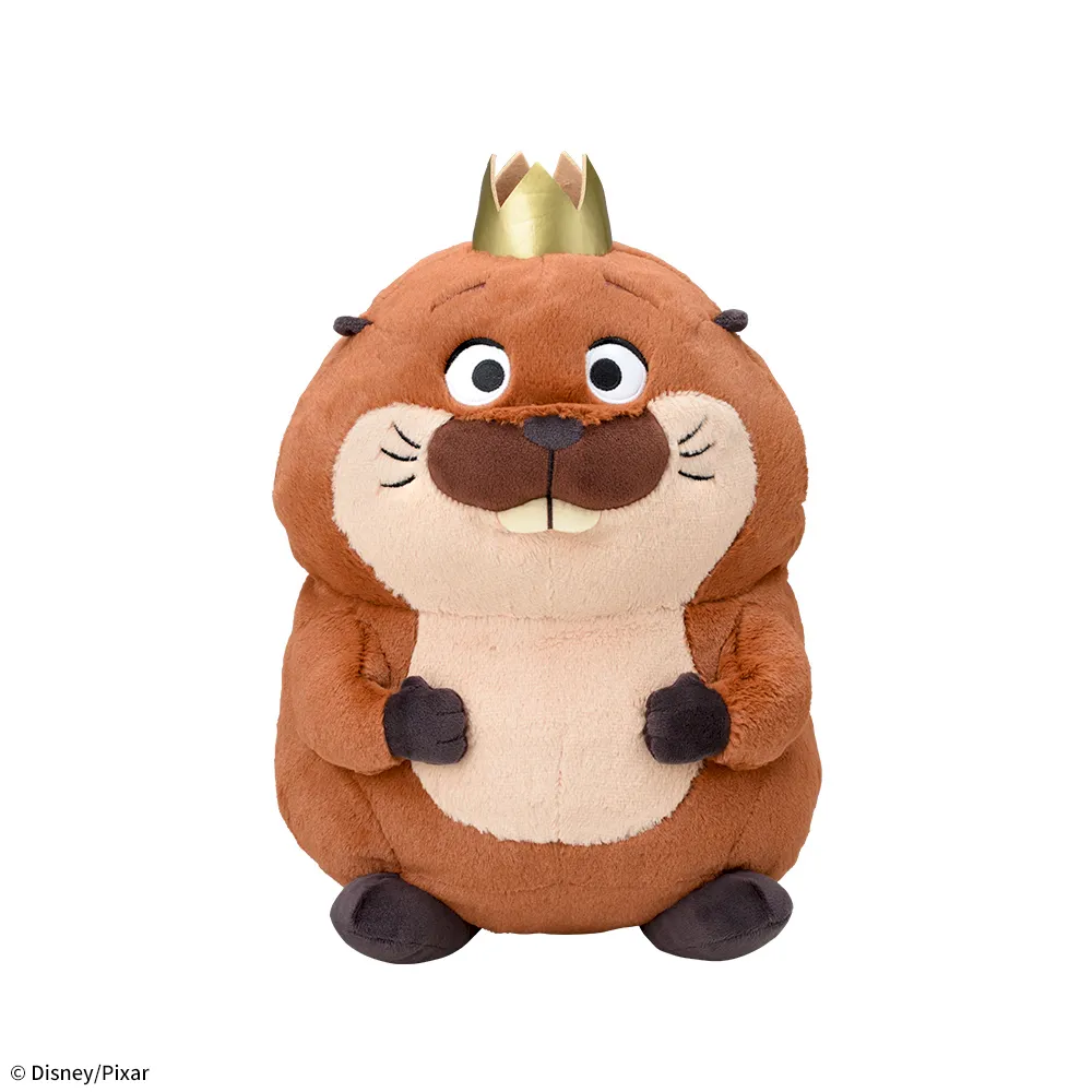 私がビーバーになる時Lぬいぐるみ“キング・ジョージ”