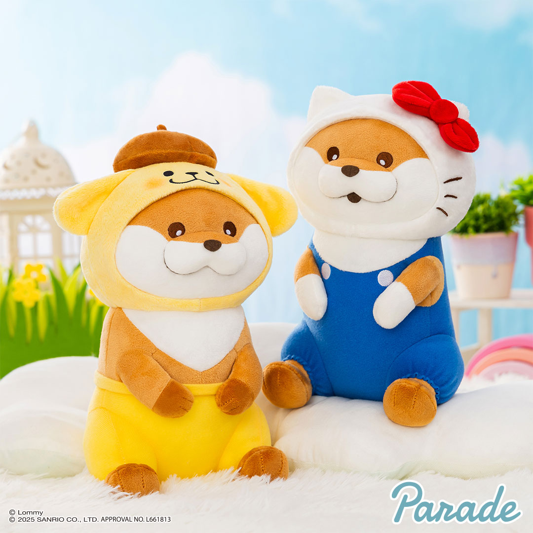 可愛い嘘のカワウソ×サンリオキャラクターズ BIGぬいぐるみ①