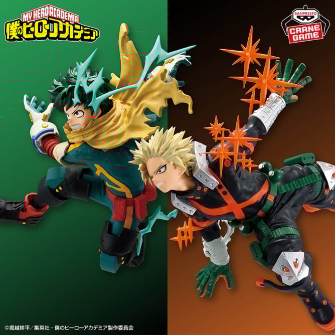 僕のヒーローアカデミア フィギュア 緑谷出久・爆豪勝己～GiGO限定～ver.3