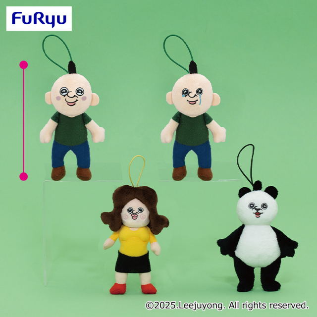 パンパンくんの日常 コレクションマスコットーいろいろー