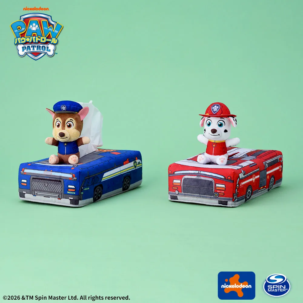 パウ・パトロールプラチナムザッカティッシュボックスカバー