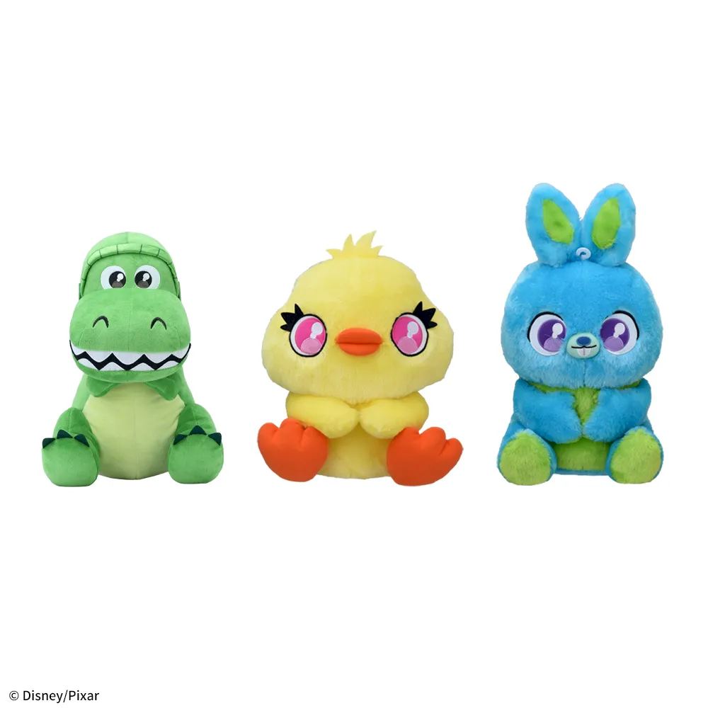 レックス&ダッキー&バニー　うるりぃみぃ　ぬいぐるみ