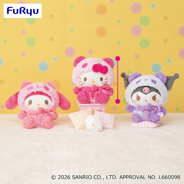 サンリオキャラクターズ もこもこパンダぬいぐるみ