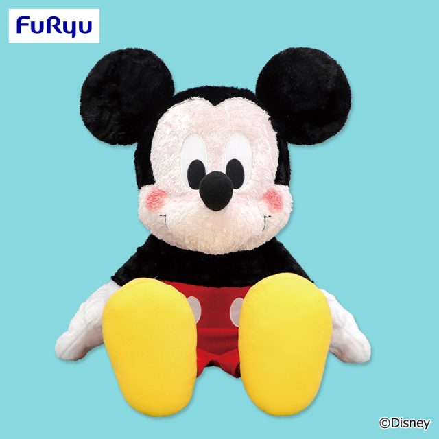 ミッキーマウス FukuFuku ふわふわ超超BIGぬいぐるみ