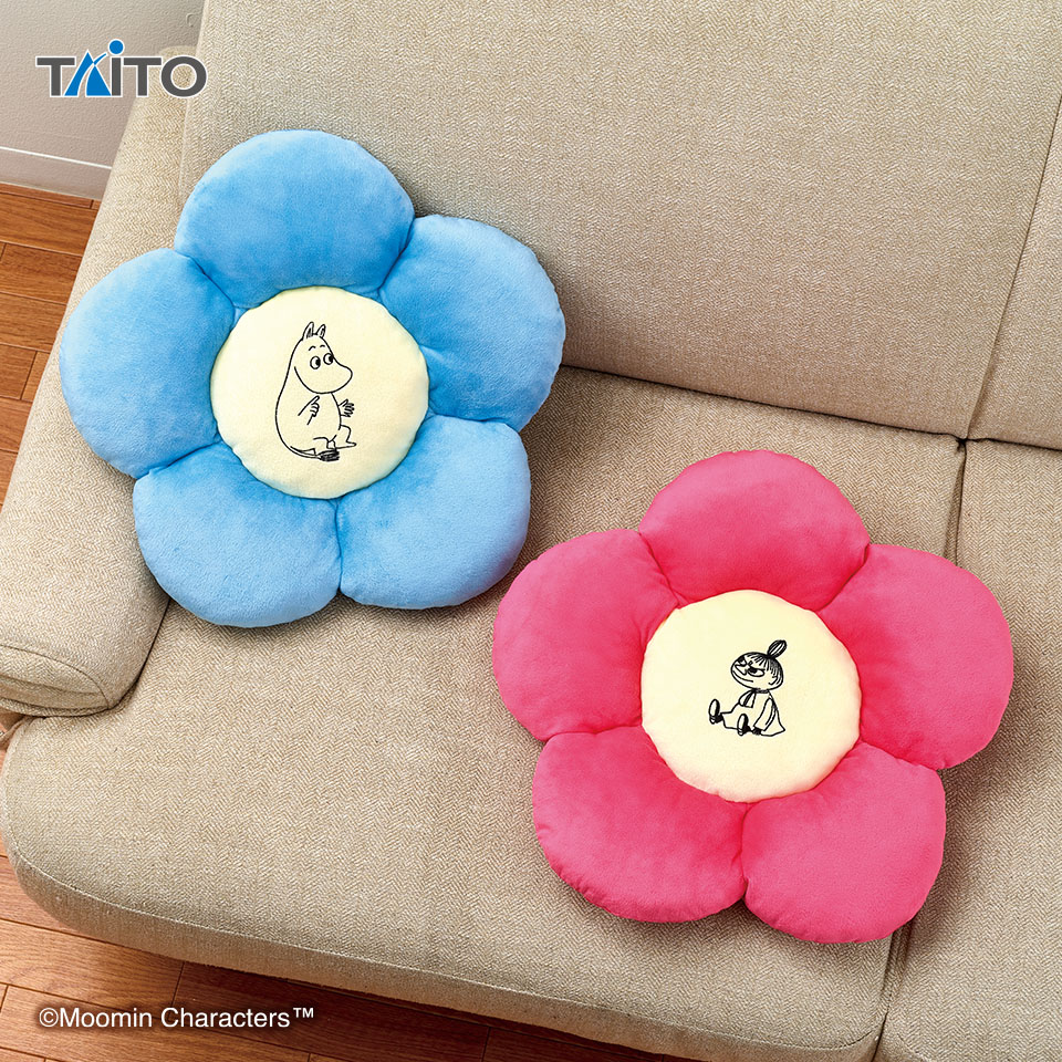 ムーミン お花のクッション
