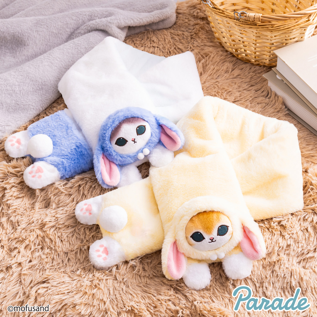 mofusand ロップイヤーうさにゃんもふもふマフラー~GiGOグループのお店限定~