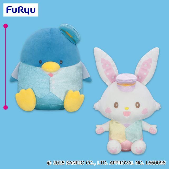 サンリオキャラクターズ ぽよよんえあぽ～とBIGぬいぐるみ～タキシードサム・ウィッシュミーメル～