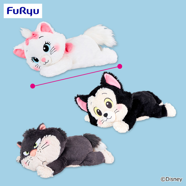 ディズニーキャラクター くったり BIGぬいぐるみ~マリー・フィガロ・ルシファー~