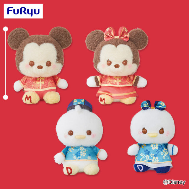 ミッキー＆フレンズ アジアンスタイル ミルキーボア マスコット