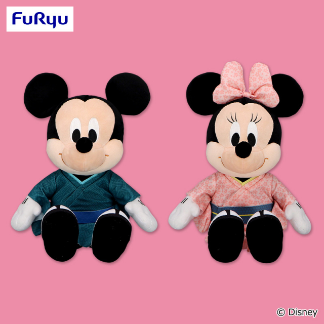 ミッキー＆ミニー 【FDM】DisneyFANコラボレーション BIGぬいぐるみ