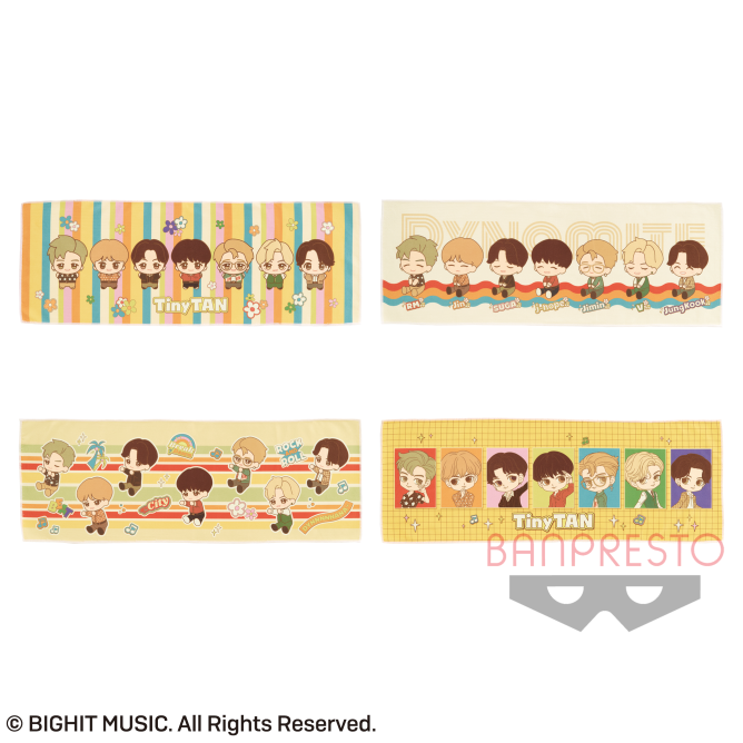 TinyTAN Dynamite マイクロファイバータオル