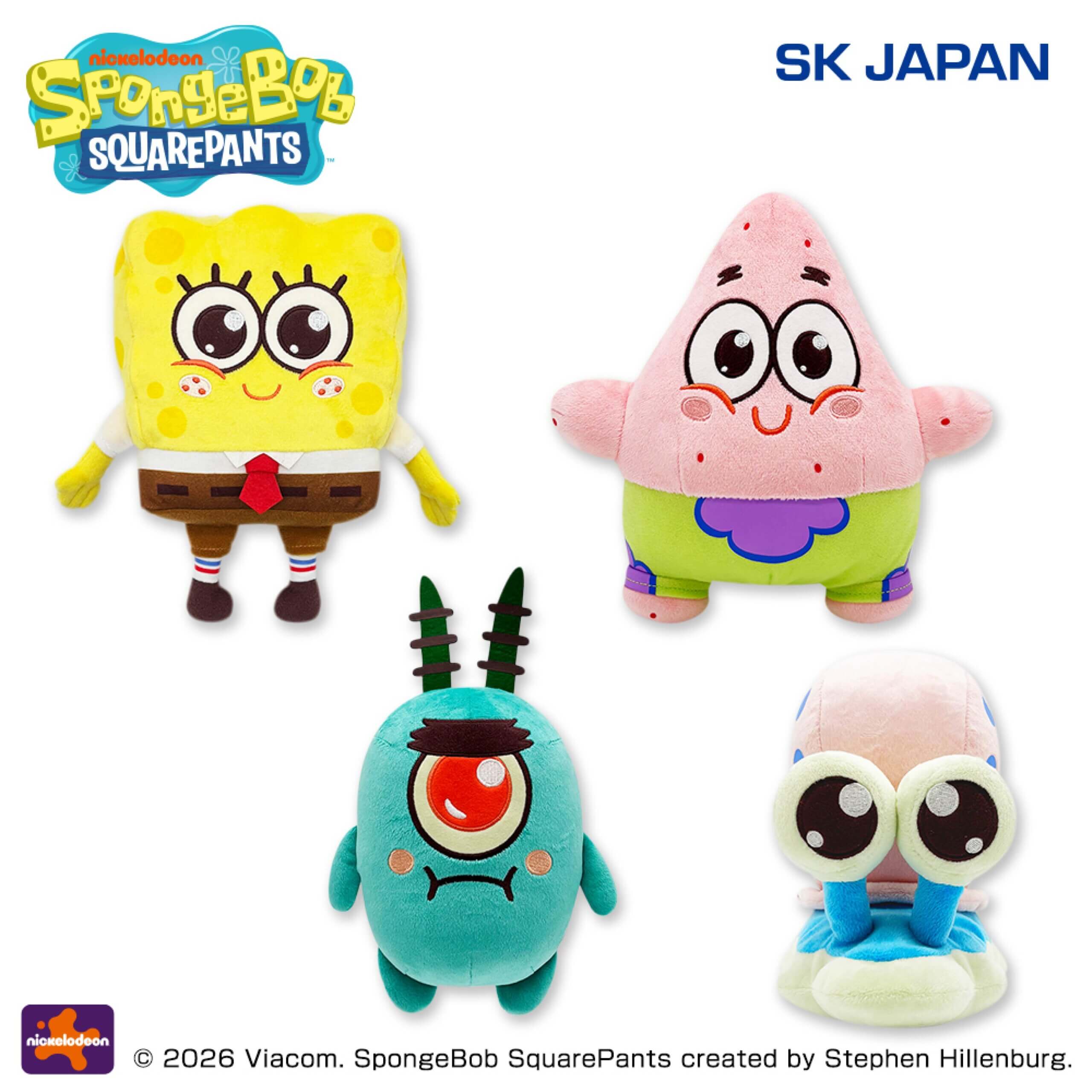 スポンジ・ボブ デフォルメぬいぐるみ