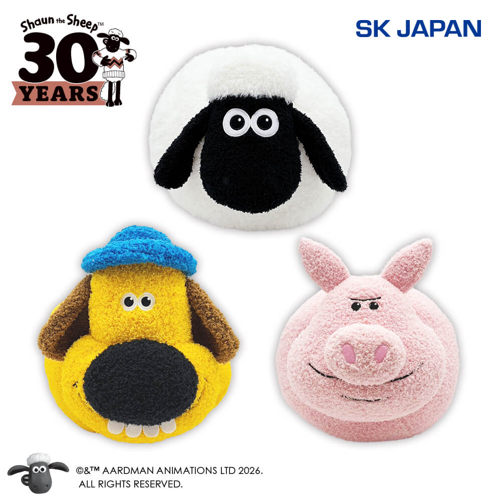 ひつじのショーン ふわもこまんまるなかまBIGぬいぐるみ