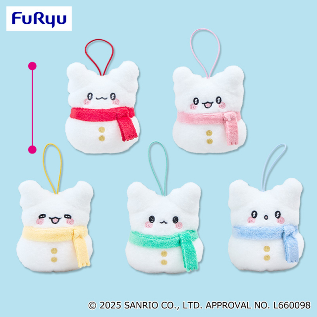 はなまるおばけ ゆきだるまるまるマスコット