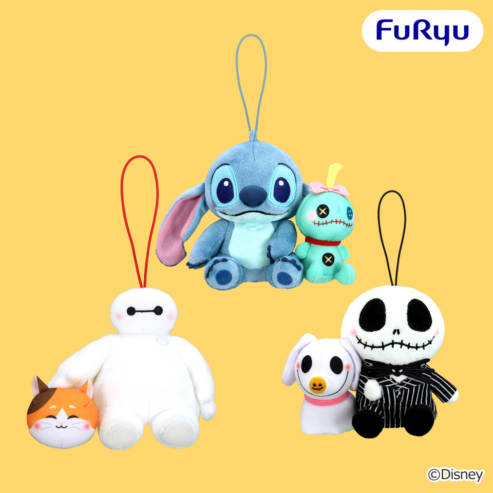 ディズニーキャラクター　ＦｕｋｕＦｕｋｕ　ペアマスコット