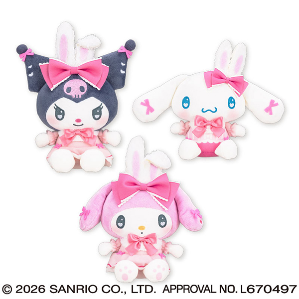 サンリオキャラクターズときめきリボンラビットドール1