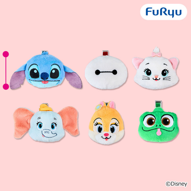 ディズニーキャラクター ぬいぐるみクリップ