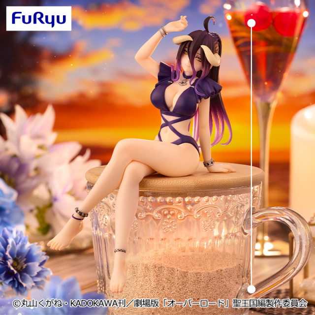 オーバーロード ぬーどるストッパーフィギュアーアルベド・水着 ダークパープルver.ー