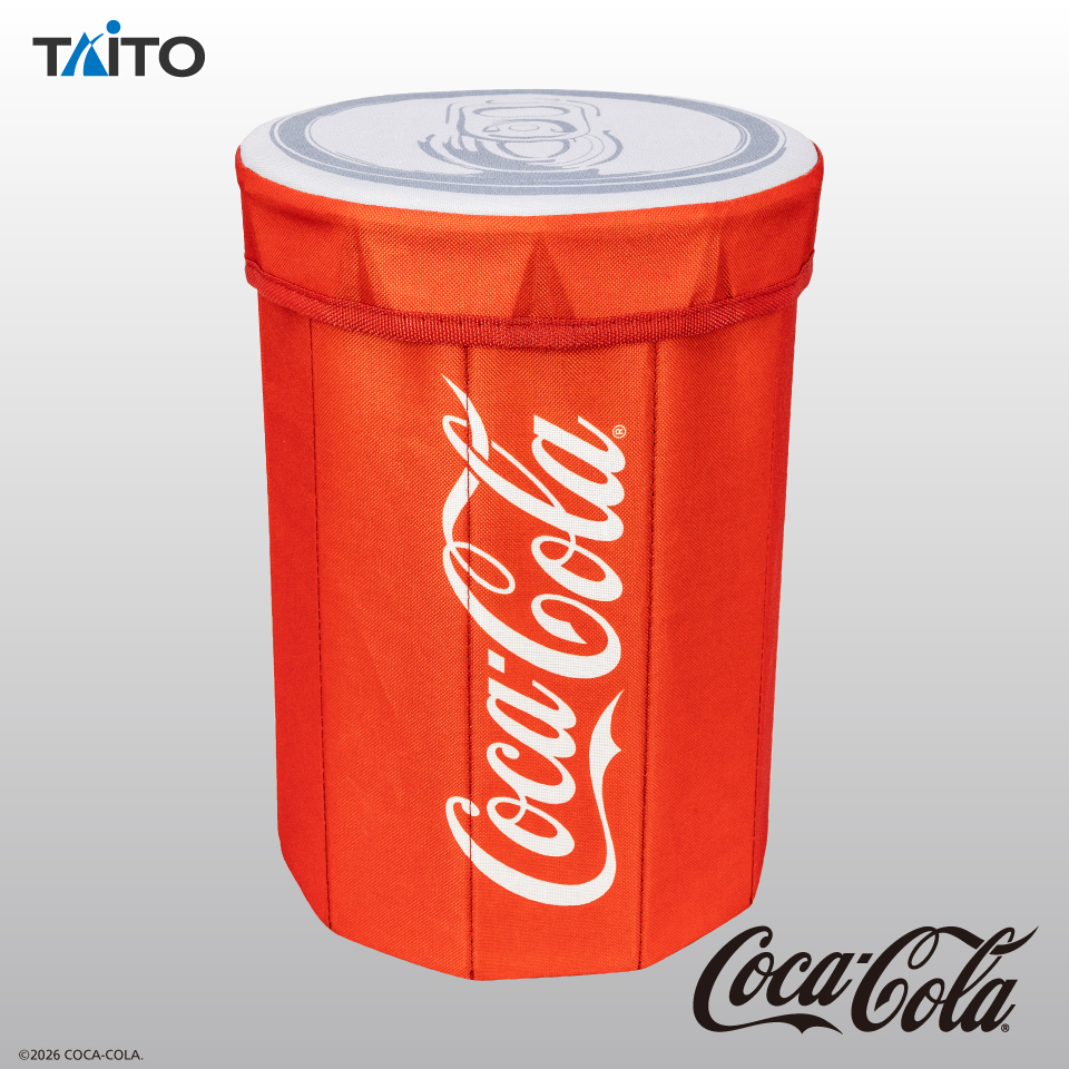 Coca-Cola　缶型スツールボックス