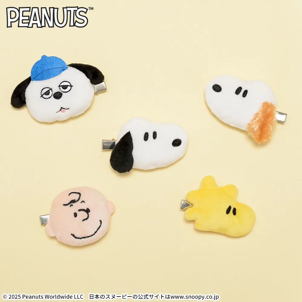 SNOOPY™　マスコットヘアクリップ