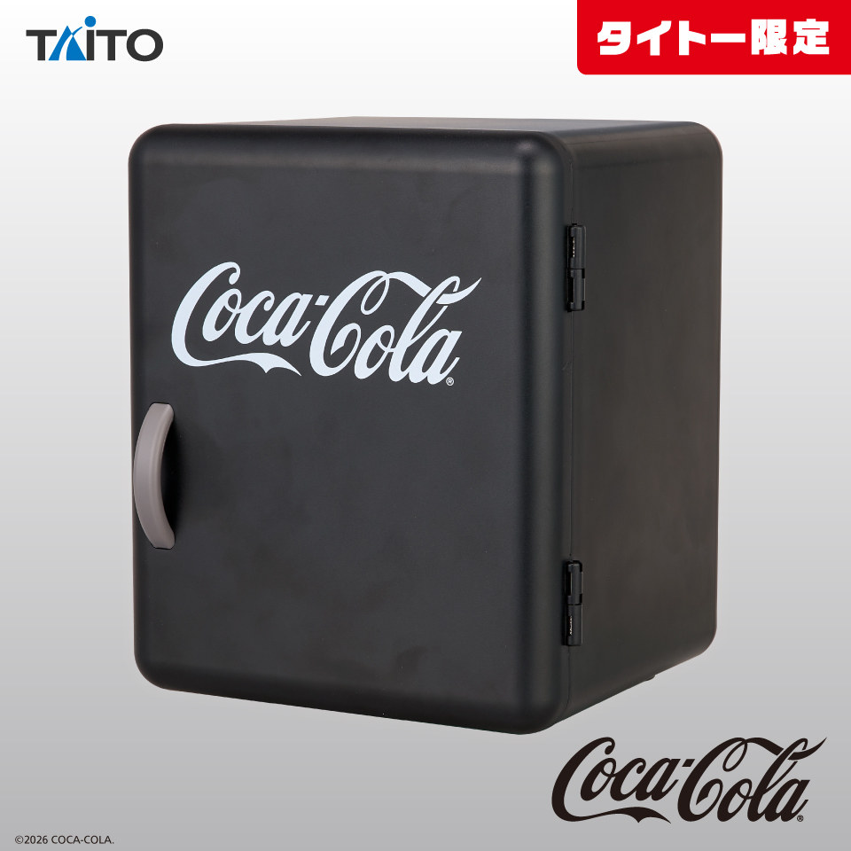 Coca-Cola　冷蔵庫風小物入れ Black ver.