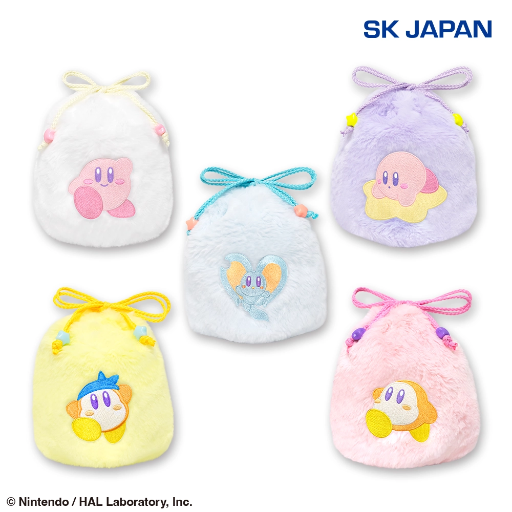 星のカービィ もこもこ巾着