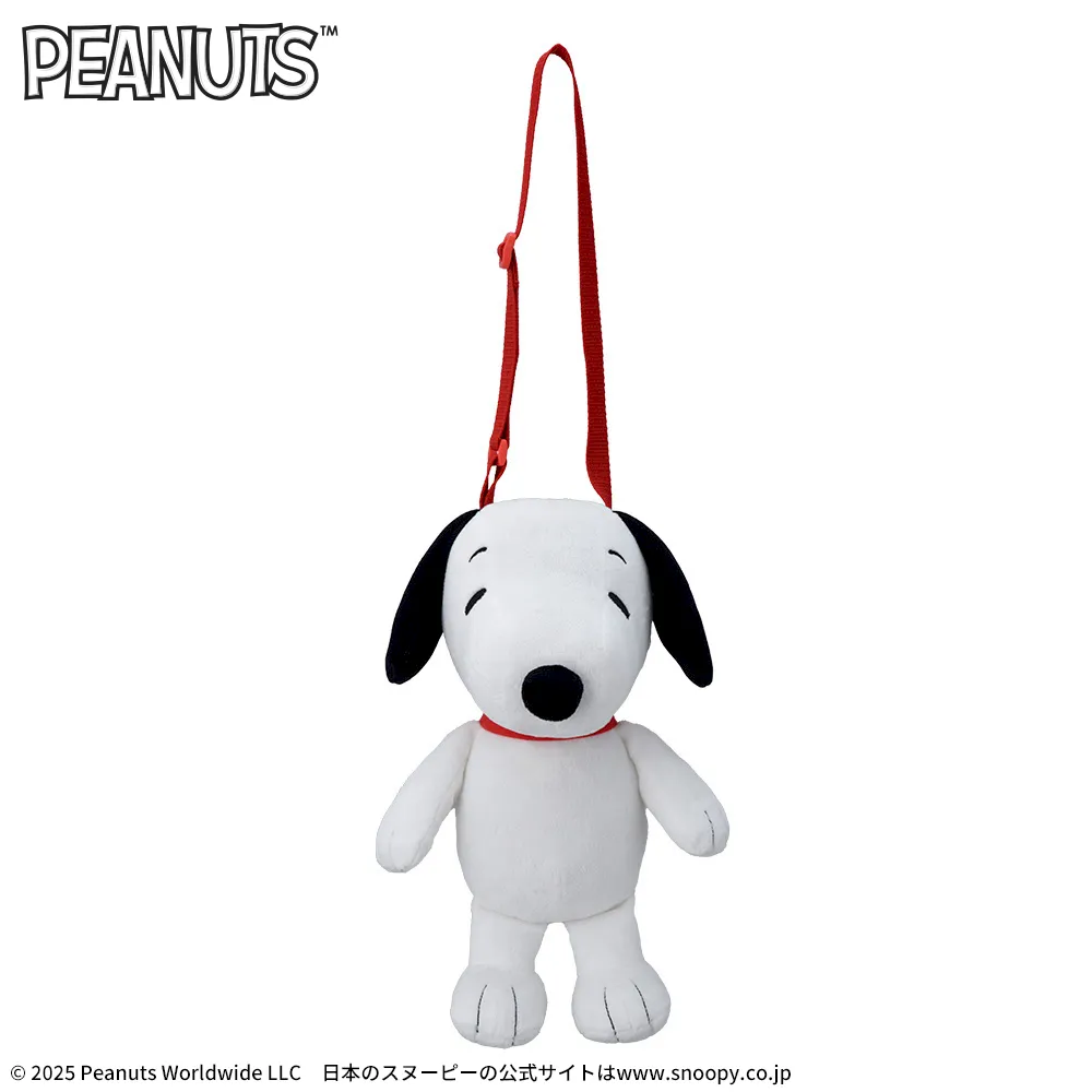 SNOOPY™　プラチナムザッカ ぬいぐるみショルダーバッグ