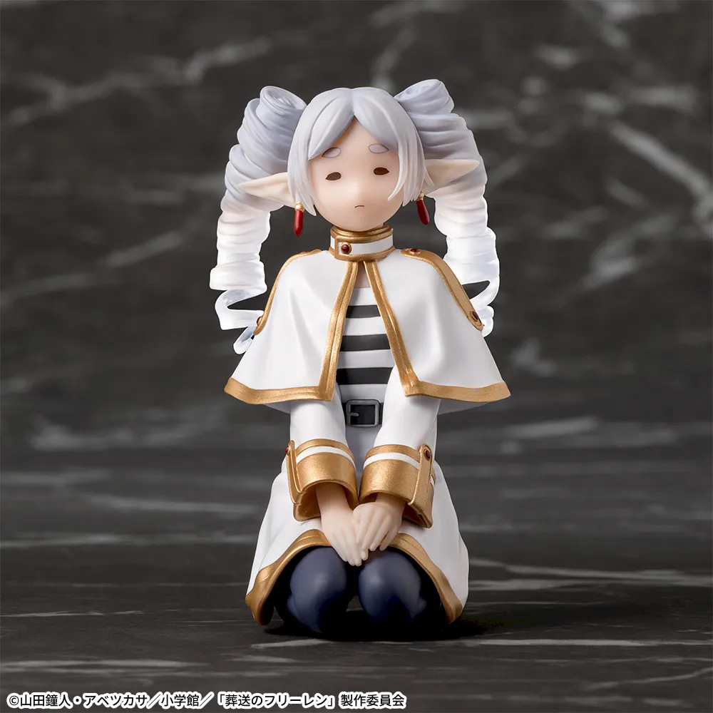 葬送のフリーレン　ちょこのせ　プレミアムフィギュア“フリーレン”～縦ロールになっちゃった～(クリアVer.）