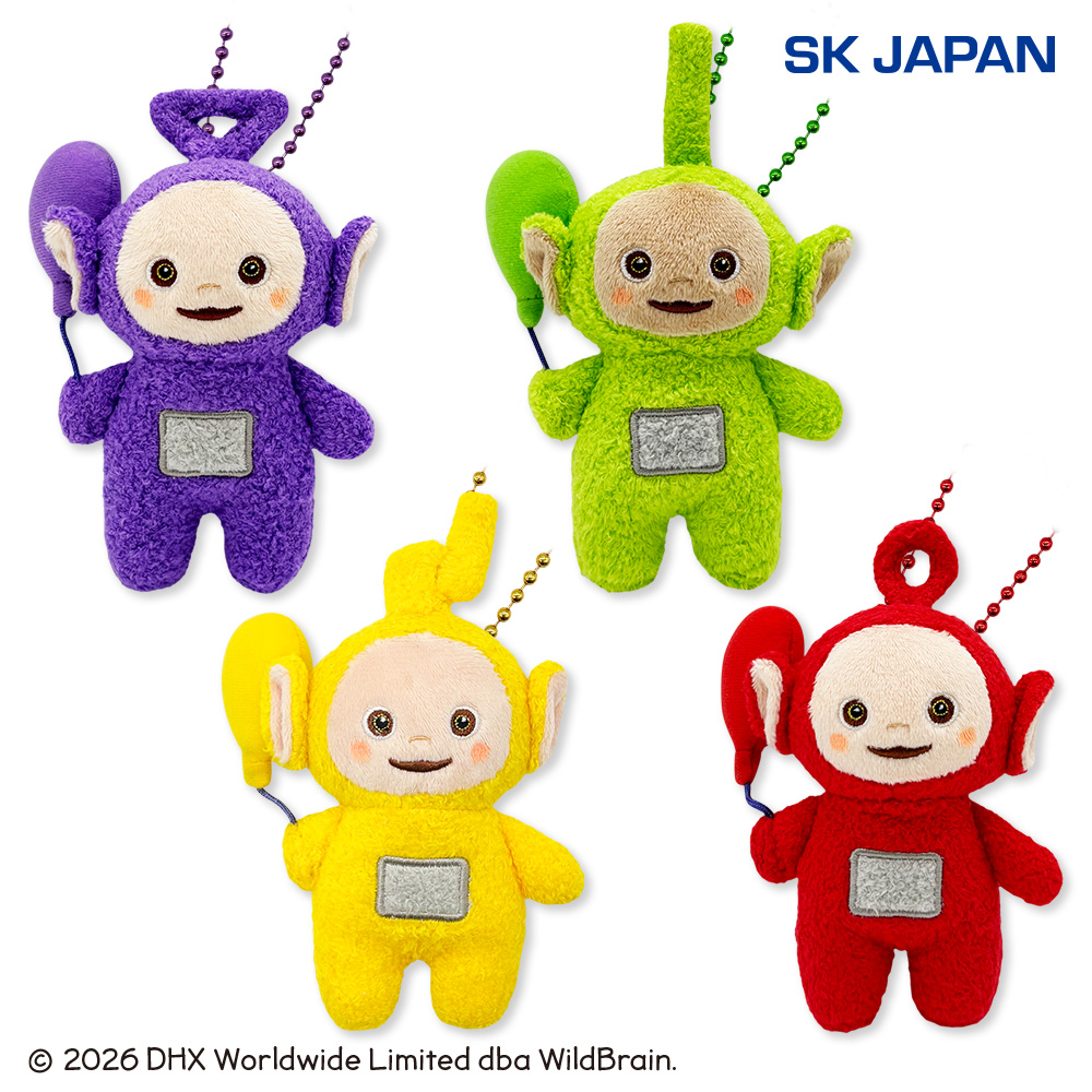 テレタビーズ デフォルメ風船マスコットボールチェーン