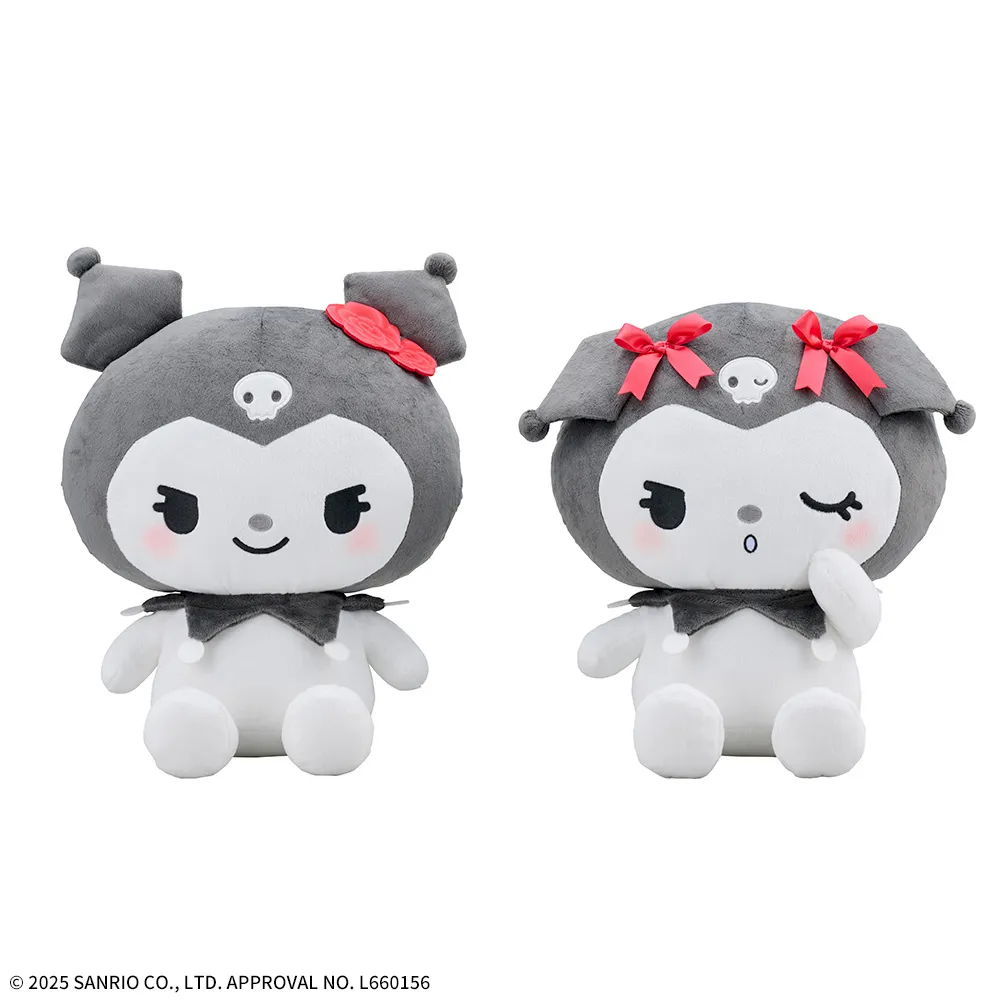 ゆるかわサンリオキャラクターズLぬいぐるみ“クロミ”KUROMIMAGICALBLACKANDREDVer.