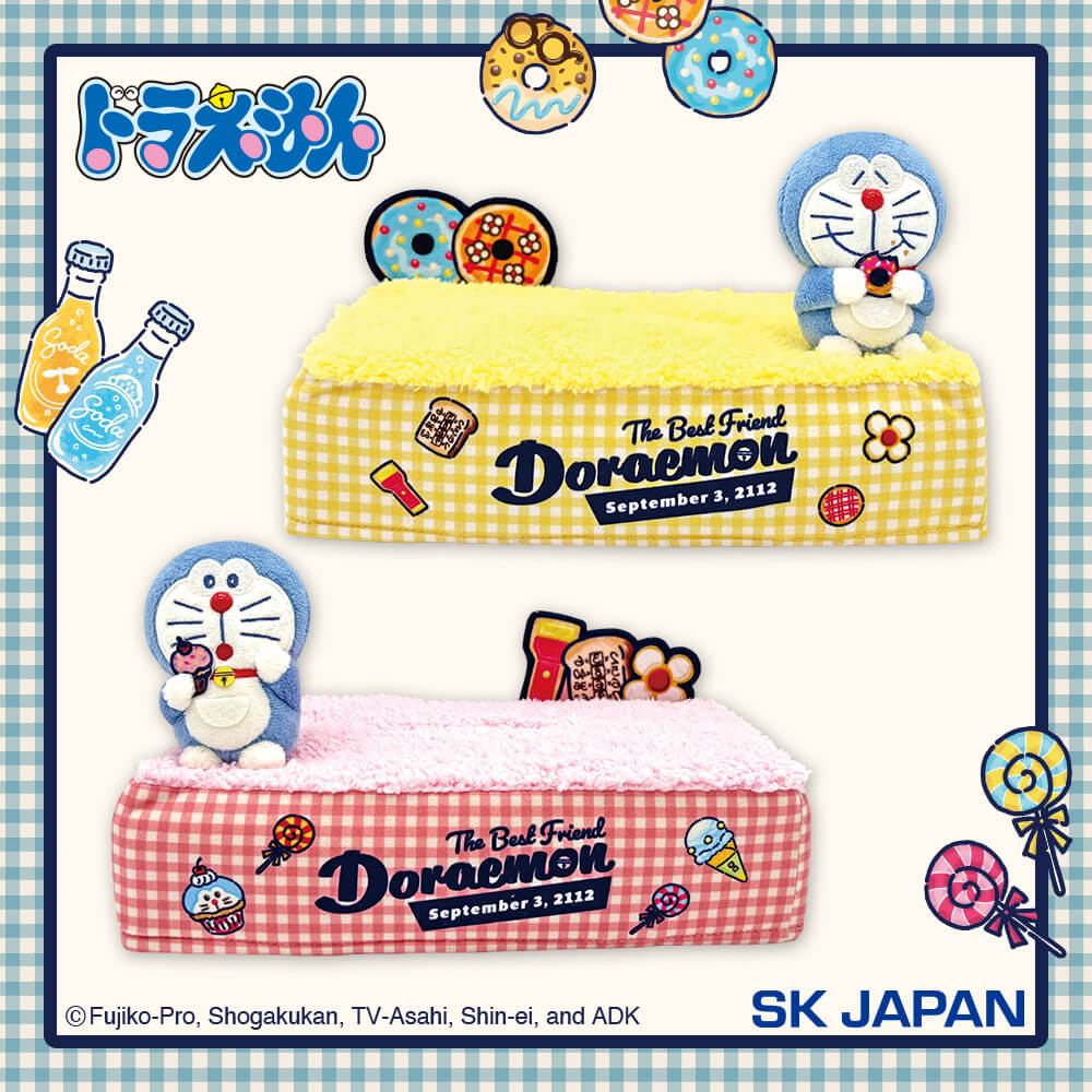 ドラえもん スイーツモチーフジオラマティッシュケース