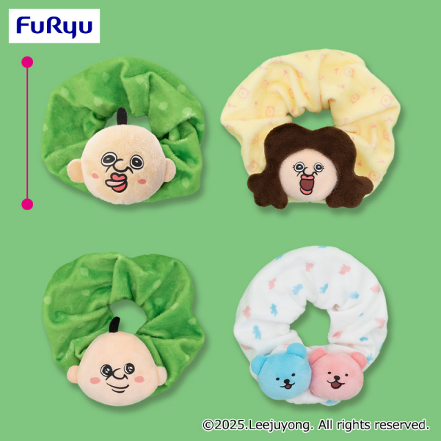 パンパンくんの日常 ぴょこきゅんシュシュ