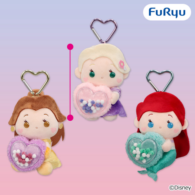 ディズニープリンセス クリアポフィ ぬいぐるみ