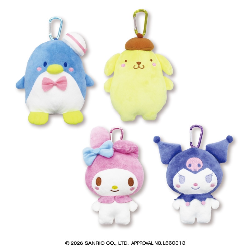 サンリオキャラクターズ ほっぺにチークがま口ポーチ2