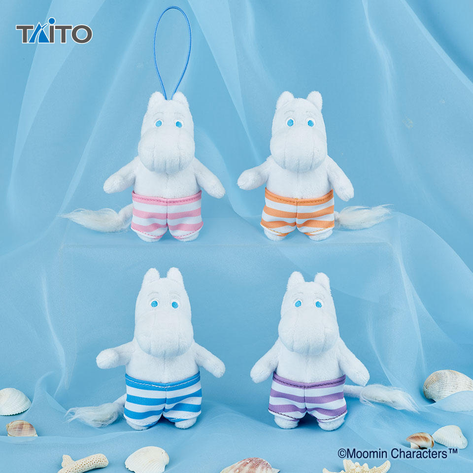 ムーミン　ぬいぐるみマスコット　水着ver.
