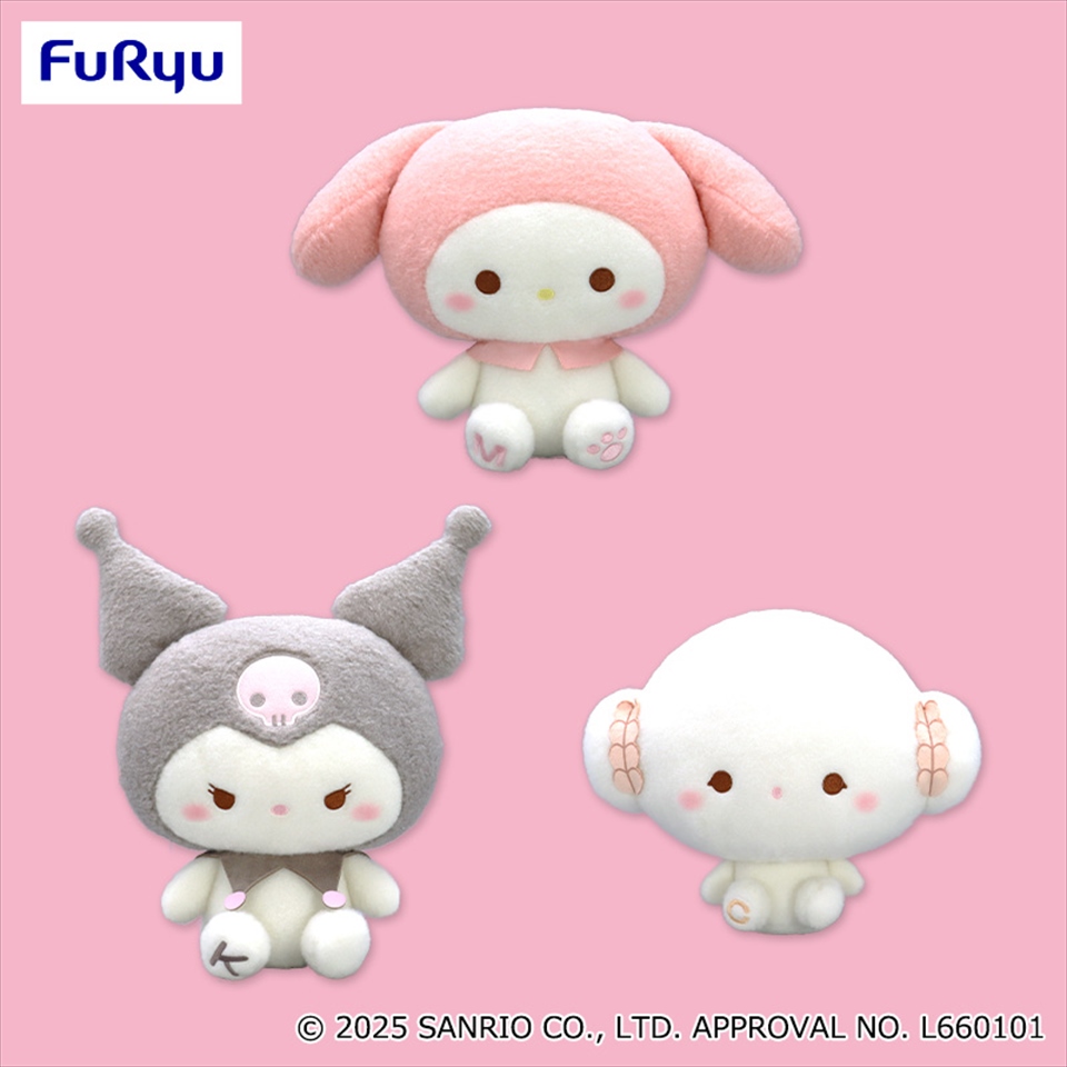 サンリオキャラクターズ ミルキーボア BIGぬいぐるみ～マイメロディ・クロミ・こぎみゅん～