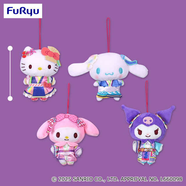 サンリオキャラクターズ ピューロランドコラボマスコット