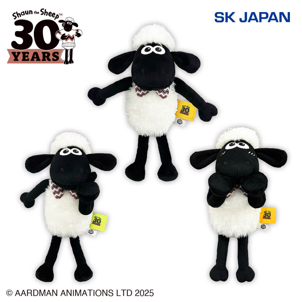 ひつじのショーン 30thアニバーサリーぬいぐるみ+tag d