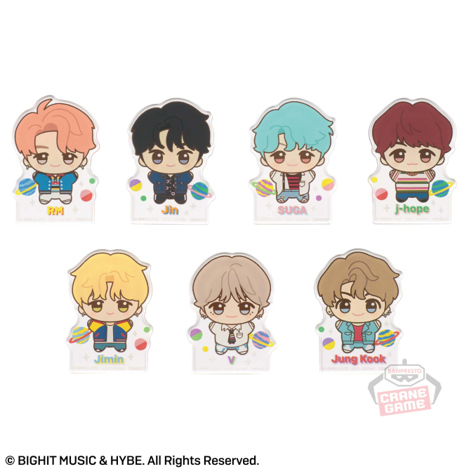 TinyTAN DNA アクリルバッジ