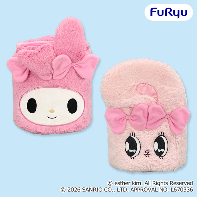 エスターバニー×マイメロディ バニティポーチ