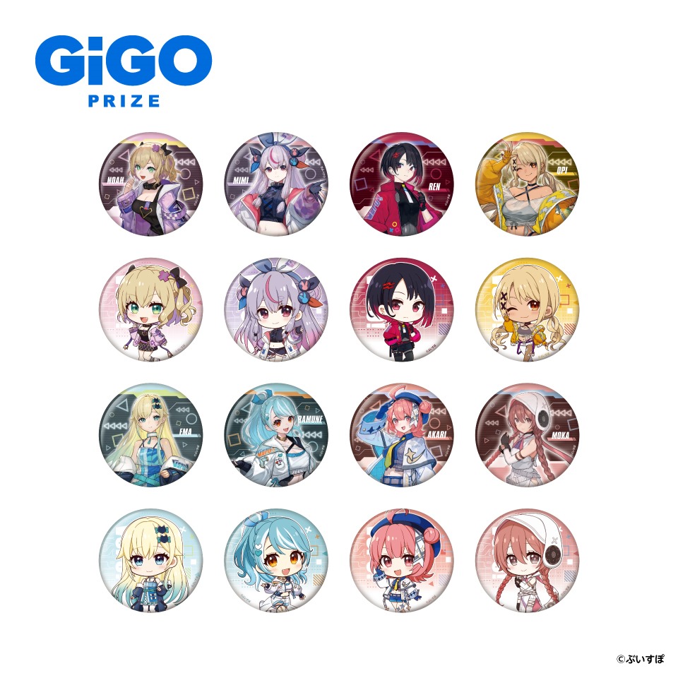 ぶいすぽっ！缶バッジ～CYBER GAMING MODE～vol.3