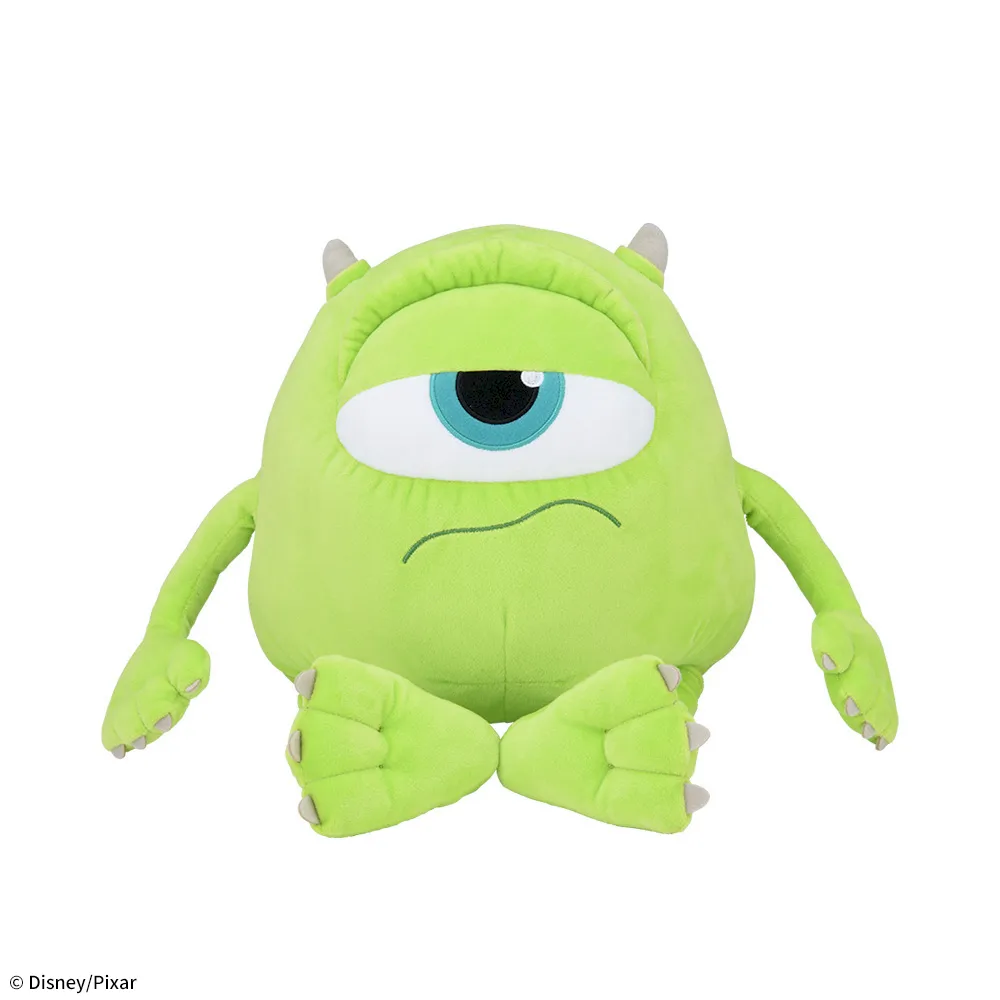 モンスターズ・インクLぬいぐるみむすっとVer.“マイク・ワゾウスキ”