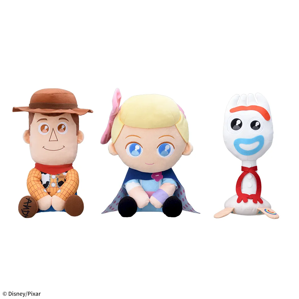ウッディ&ボー・ピープ&フォーキー　うるりぃみぃ　ぬいぐるみ