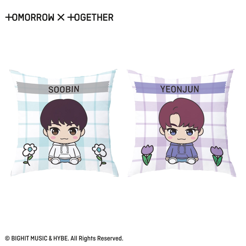 TOMORROW X TOGETHER　プレミアムクッション～CROWN～“SOOBIN&YEONJUN”