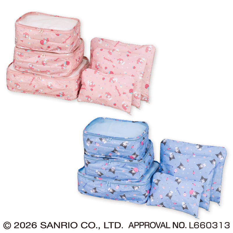 マイメロディ♡クロミ シンプルかわいいポーチセット