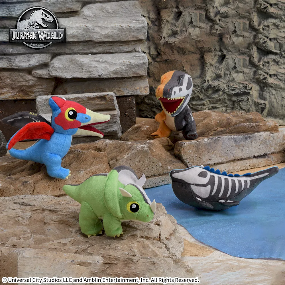 ジュラシック・ワールドマスコット半分化石Ver.