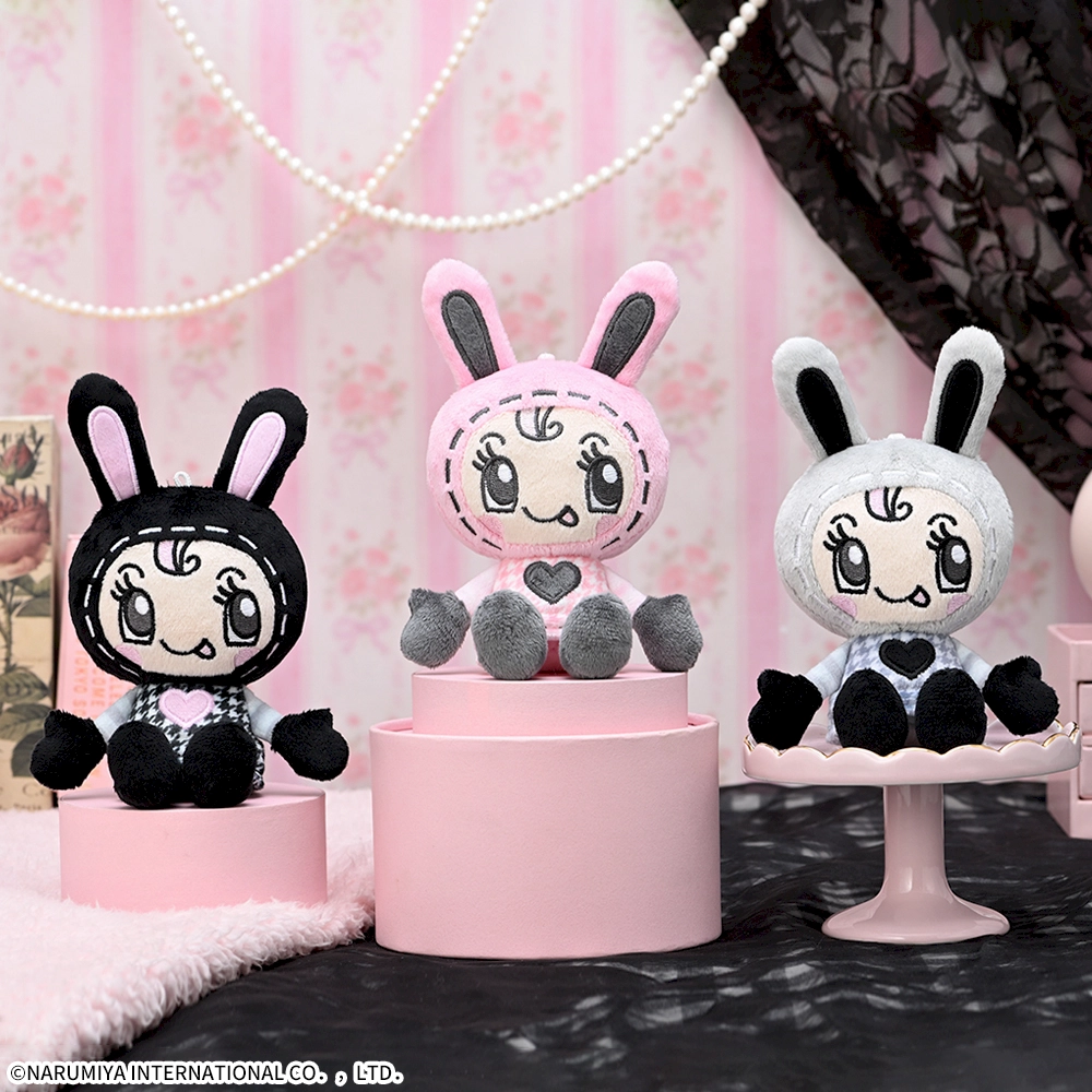 ナルミヤキャラクターズミニぬいぐるみ‐ベリエちゃん‐千鳥格子Ver.