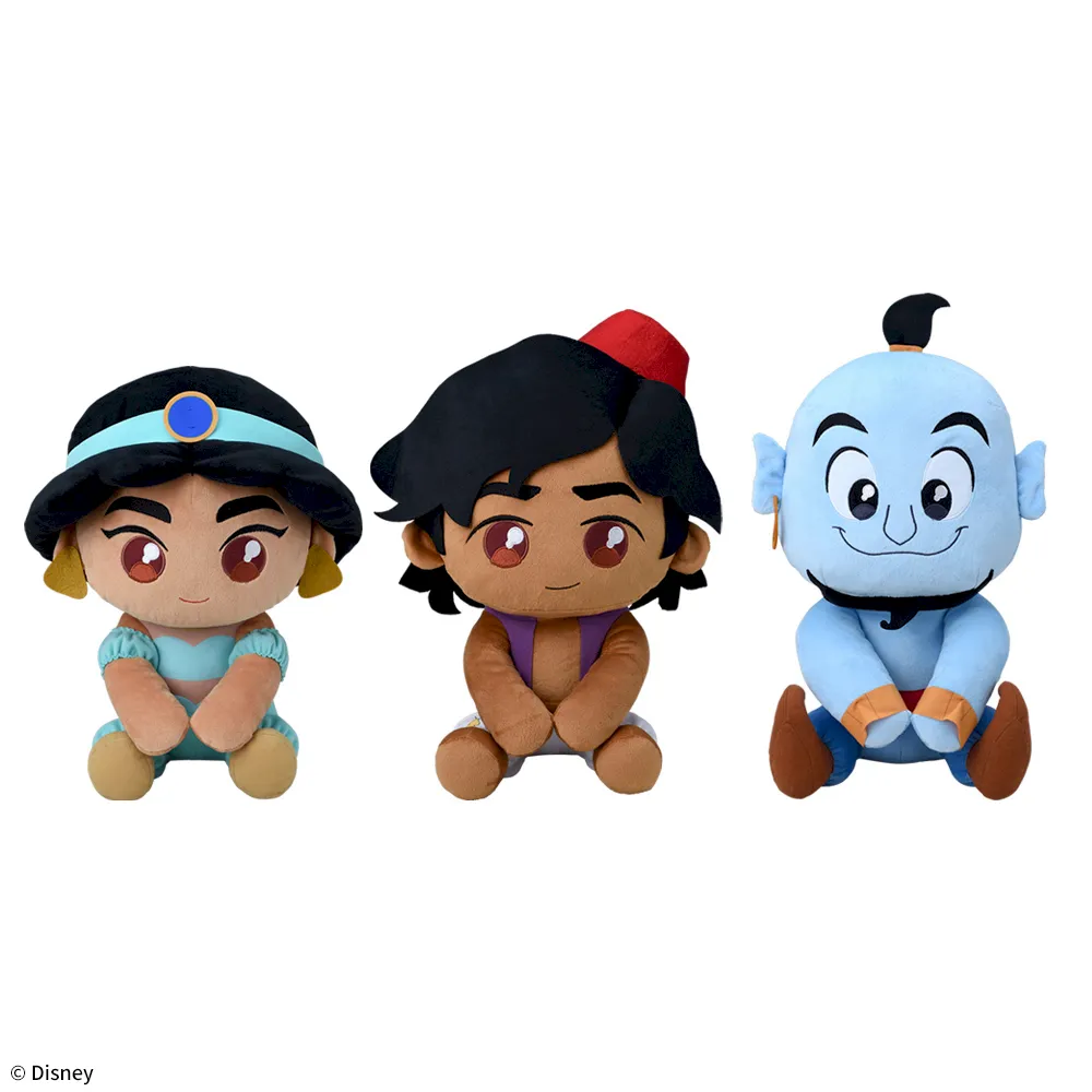 ジャスミン&アラジン&ジーニーうるりぃみぃぬいぐるみ
